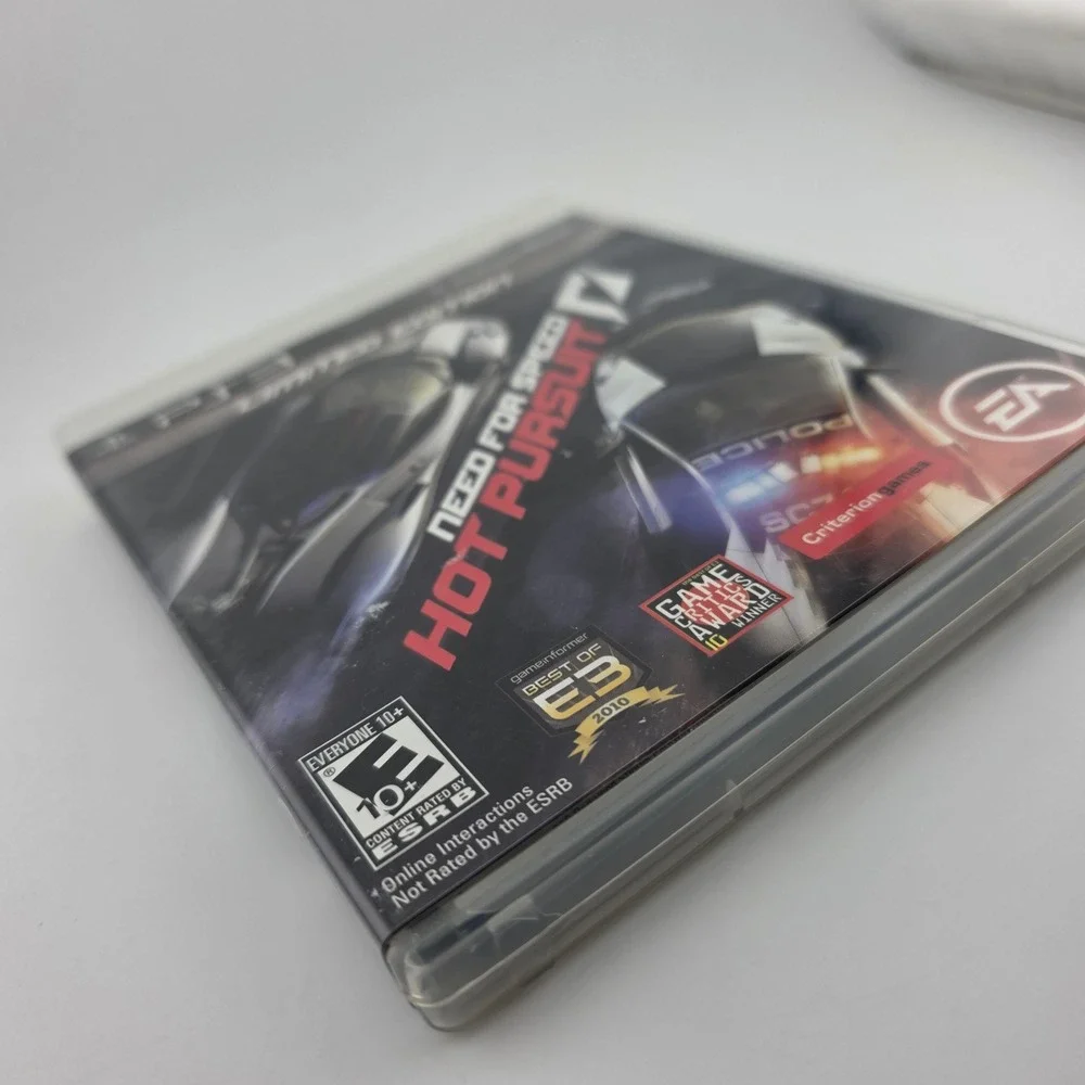 EA Need for Speed Hot Pursuit Limited Edition PS3 Black Manual Included